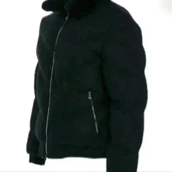JORDAN CRAIG EVEREST WOOL PUFFER Bubble ZIP JACKET, BLACK, Men's Medium - Picture 3 of 6